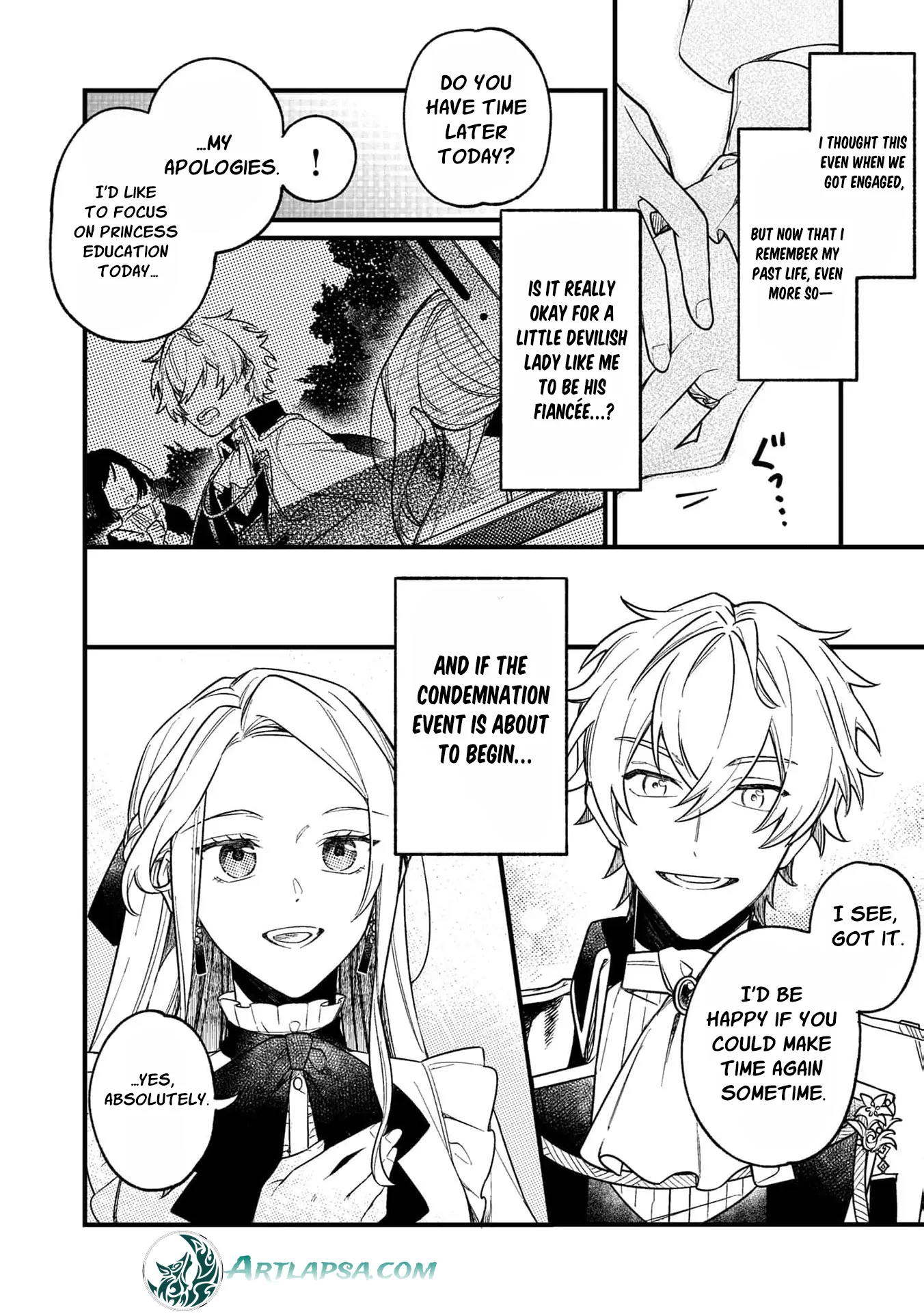 Akuyaku Reijou no Igai na Nouryoku ~Shinitakunai no de Cheat Skill "Shiru Chikara" wo Tsukatte Subete no Hametsu Flag wo Kaihisasete Itadakimasu~ Chapter 1 - page 17