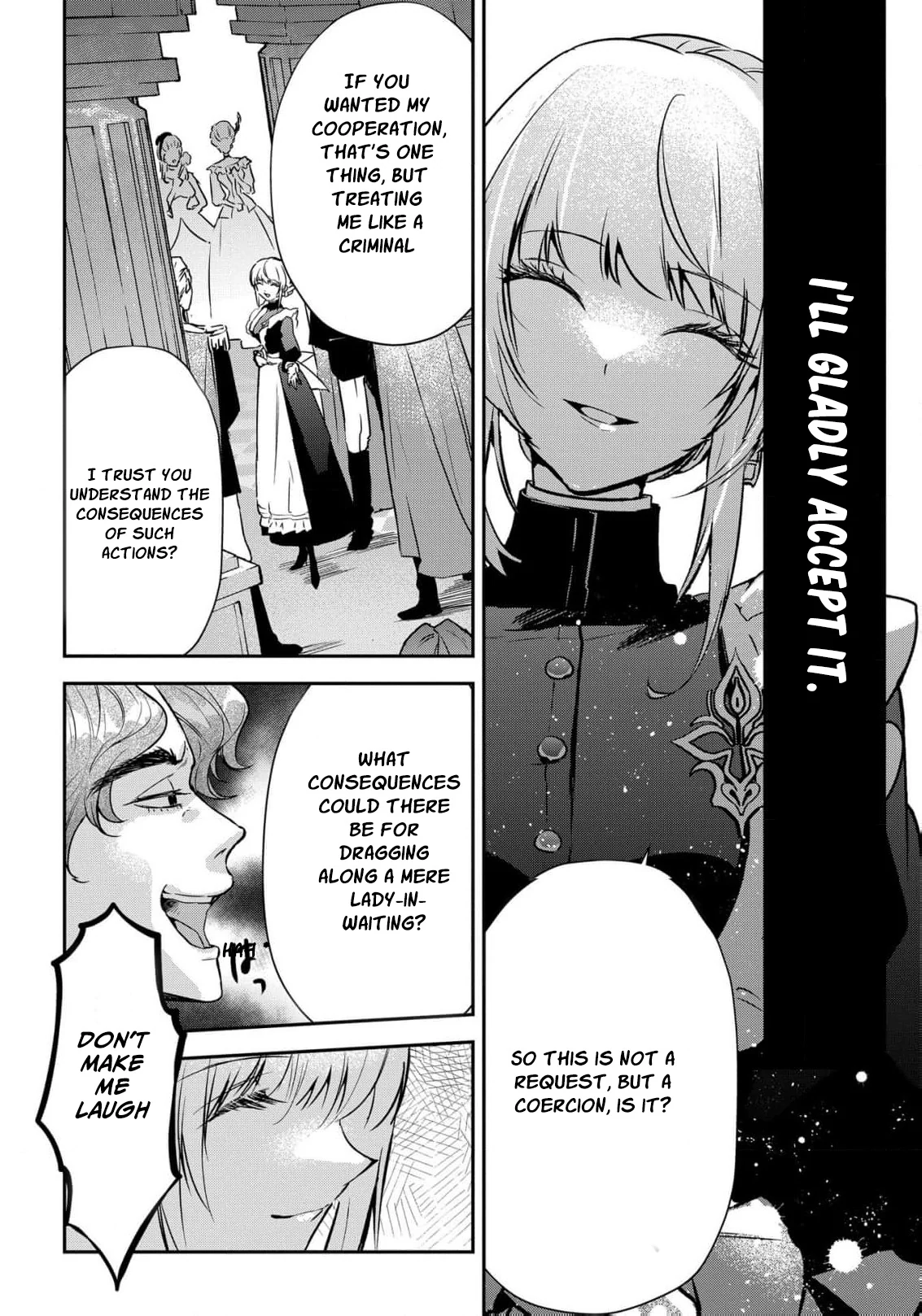 Uragirareta no de, Ouhitsuki Jijo ni Job Change! Chapter 8 - page 22