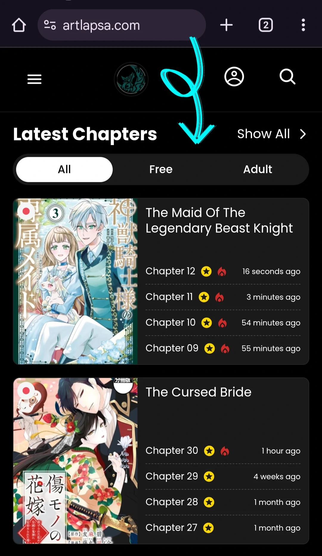 Shinjuu Kishi-sama no Senzoku Maid Chapter 4 - page 1