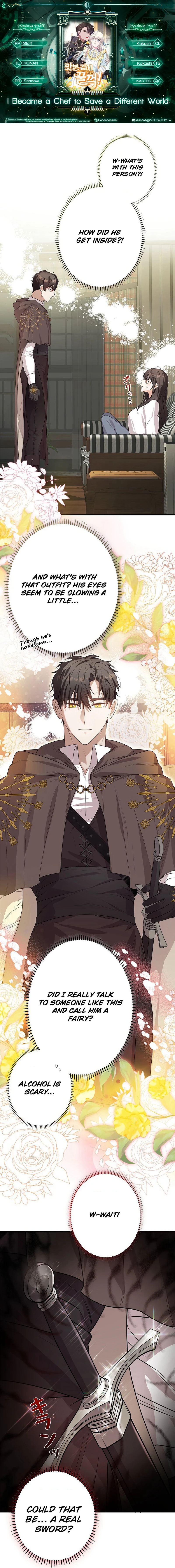 I Became a Chef to Save a Different World Chapter 2 - page 1