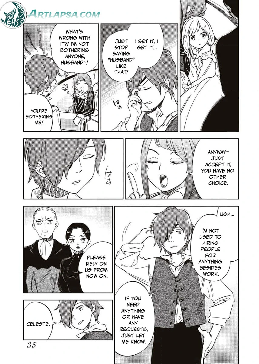 Shi ni Modori Reijou no Karisome Kekkon Chapter 9 - page 12