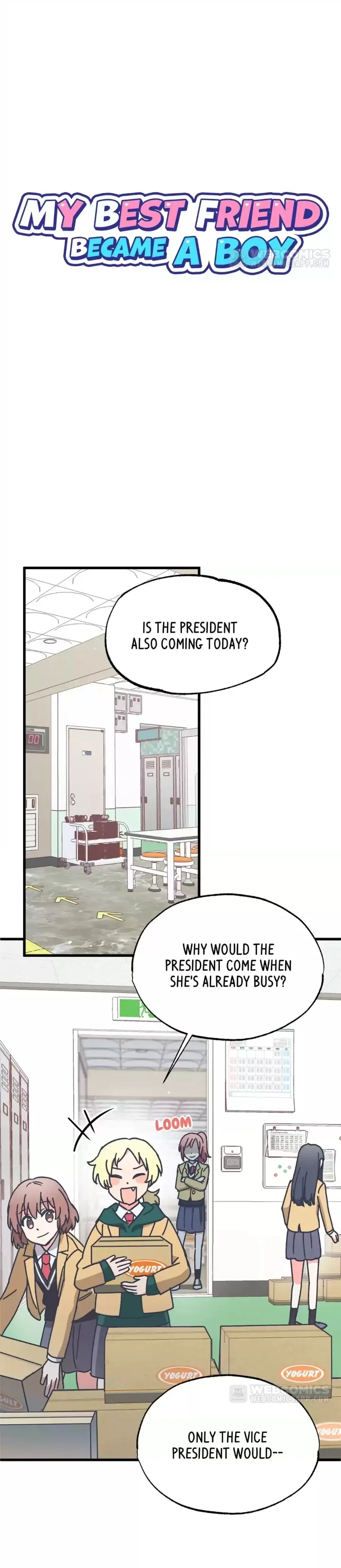 One Day, My Best Friend Turned into a Man Chapter 4 - page 1