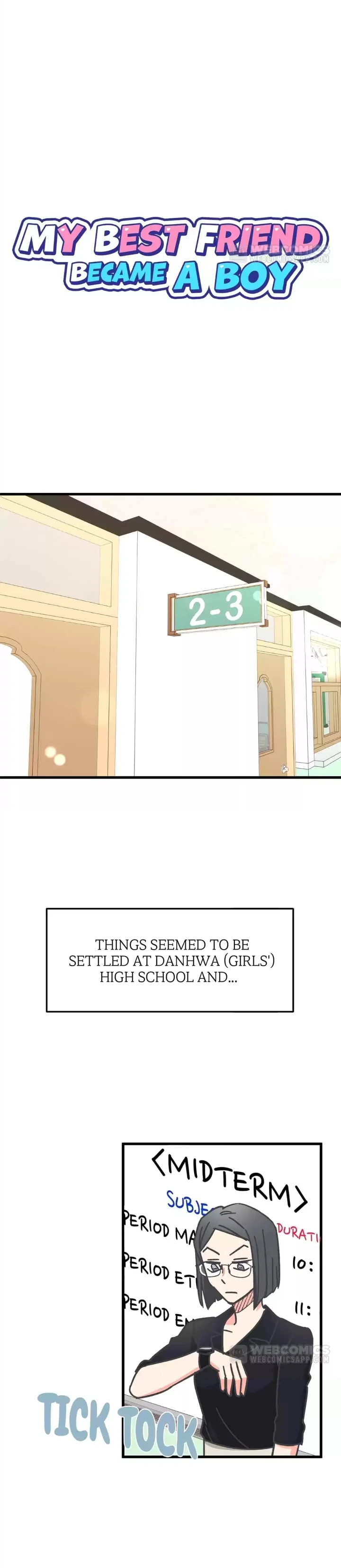 One Day, My Best Friend Turned into a Man Chapter 21 - page 1