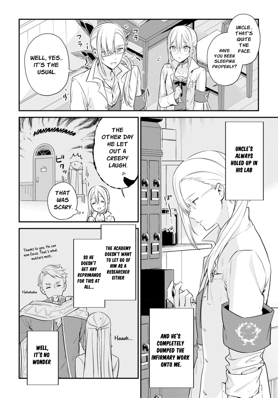 Akuyaku Reijou wa Iya na no de, Imushitsu Joshu ni narimashita Chapter 4 - page 8