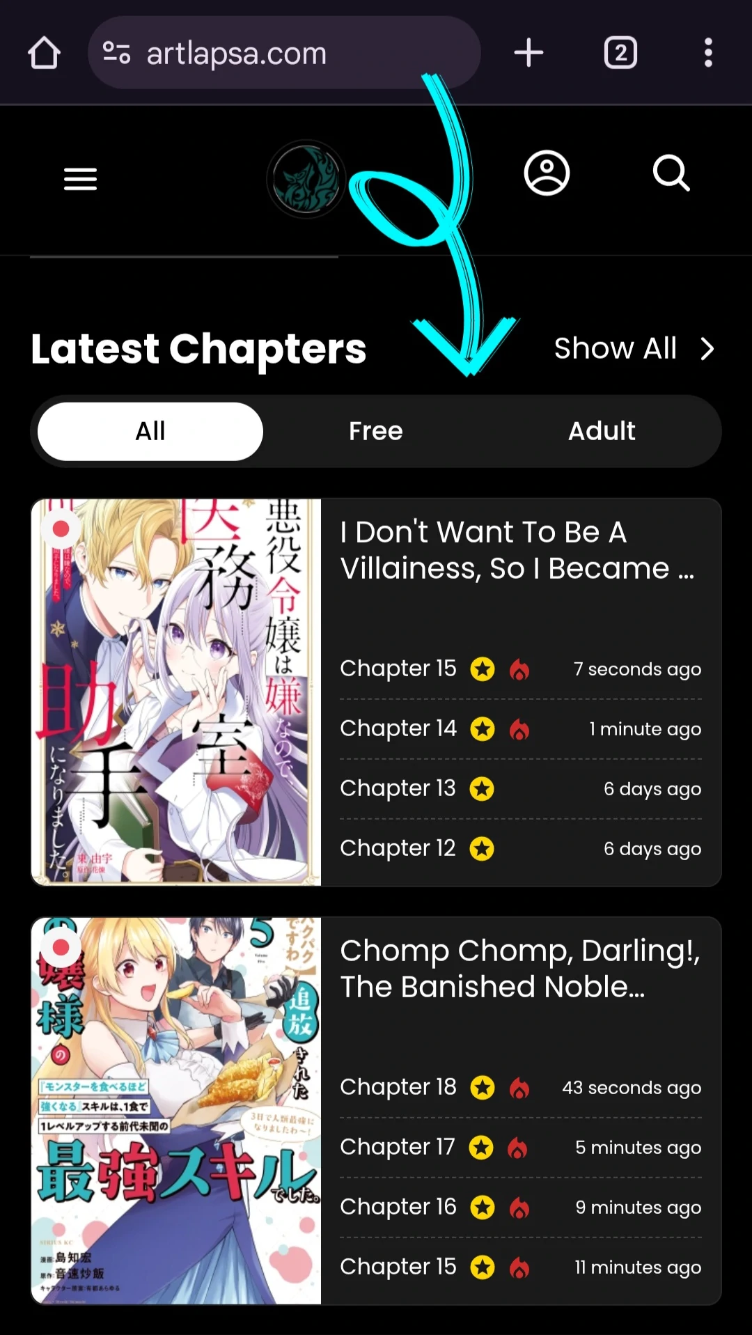 Akuyaku Reijou wa Iya na no de, Imushitsu Joshu ni narimashita Chapter 6 - page 1