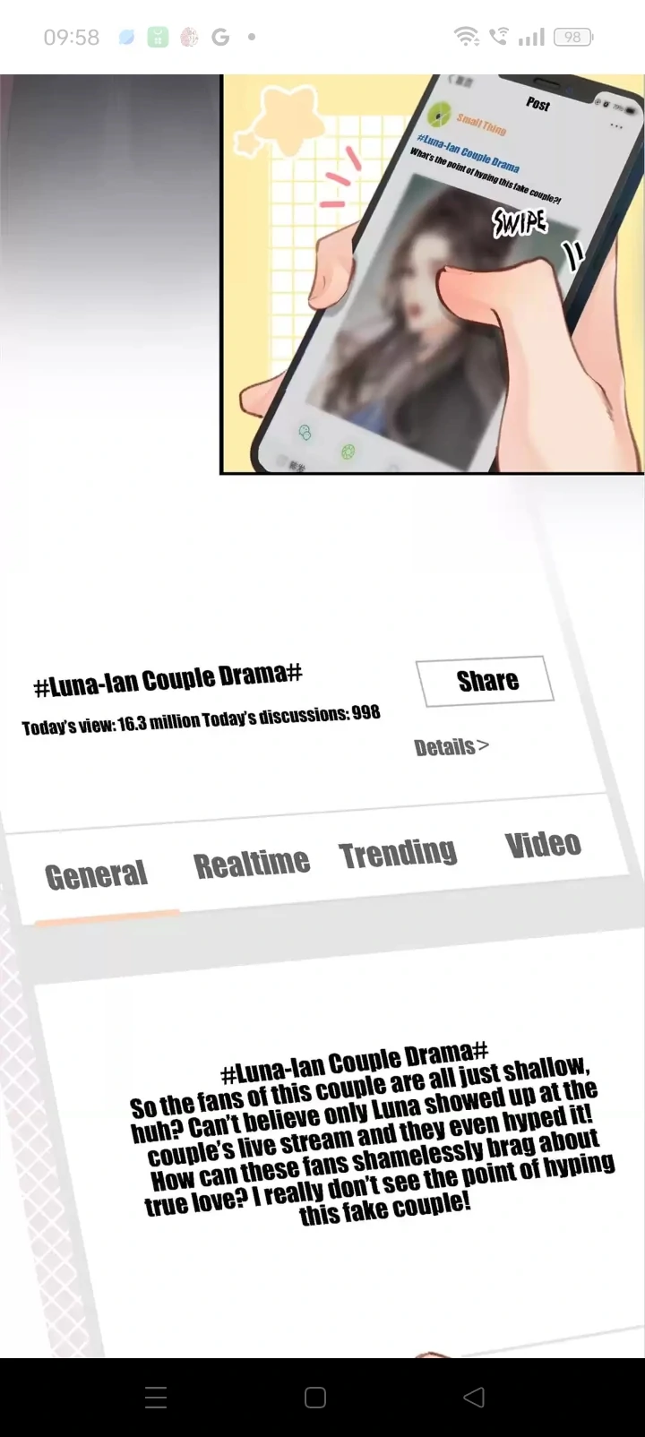 The superstar sweet escape Chapter 5 - page 17