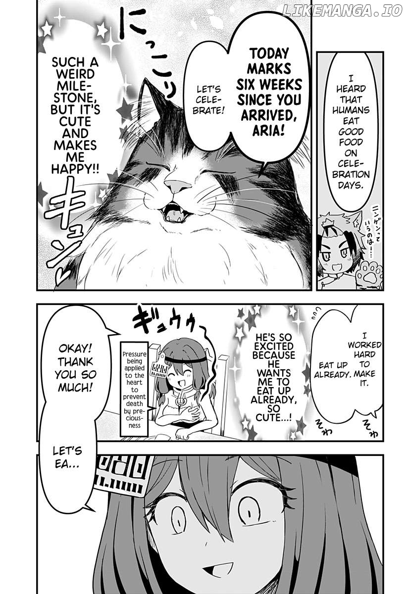 Dorei no Watashi-shi Mofumofu Shujin ga Toutokute Kyou mo Buji Shibou Chapter 6 - page 3
