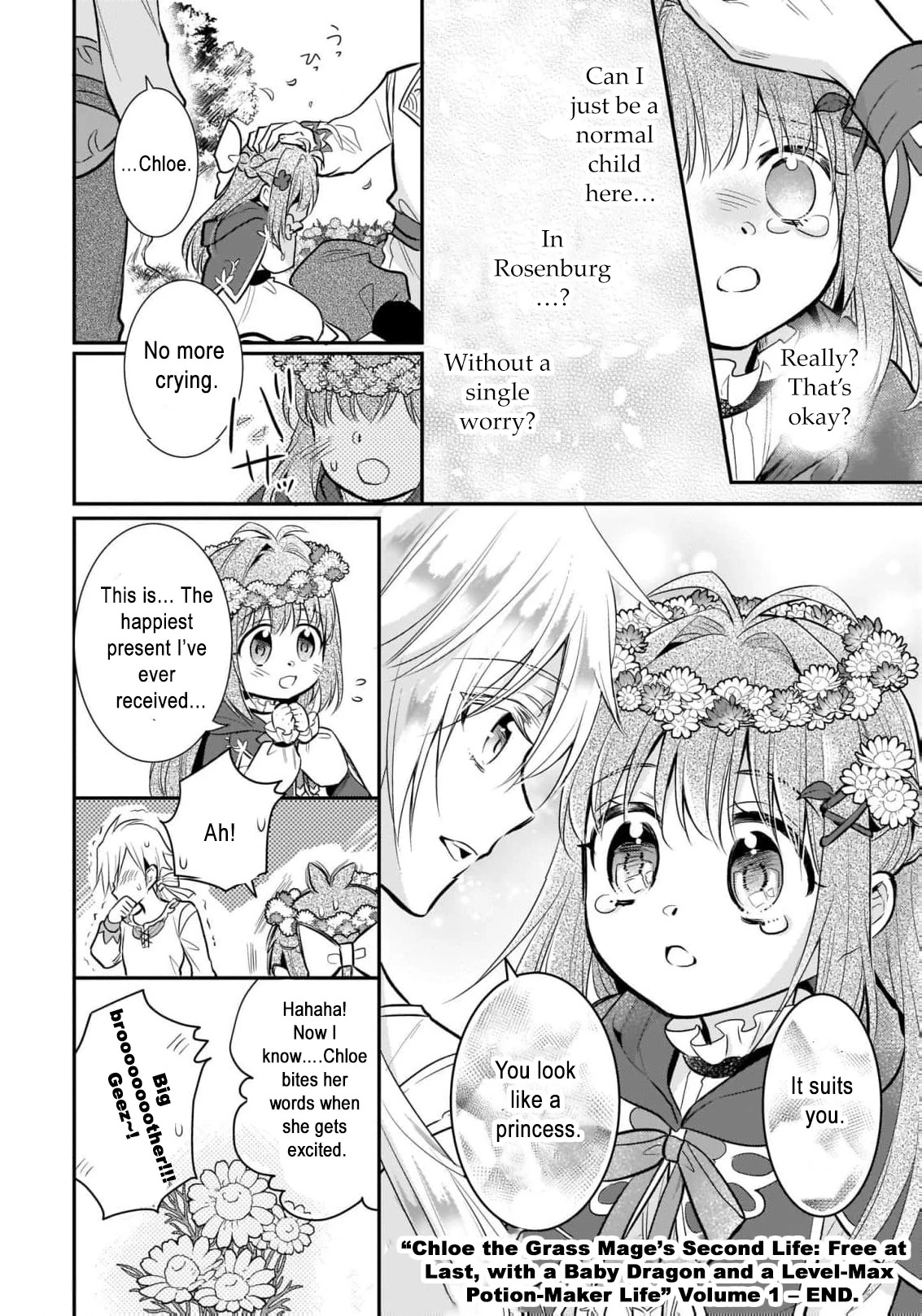 Kusa Mahoushi Chloe no Nidome no Jinsei - Jiyuu ni Natte Ko Dragon to Level Max Yakushi Life Chapter 6 - page 38