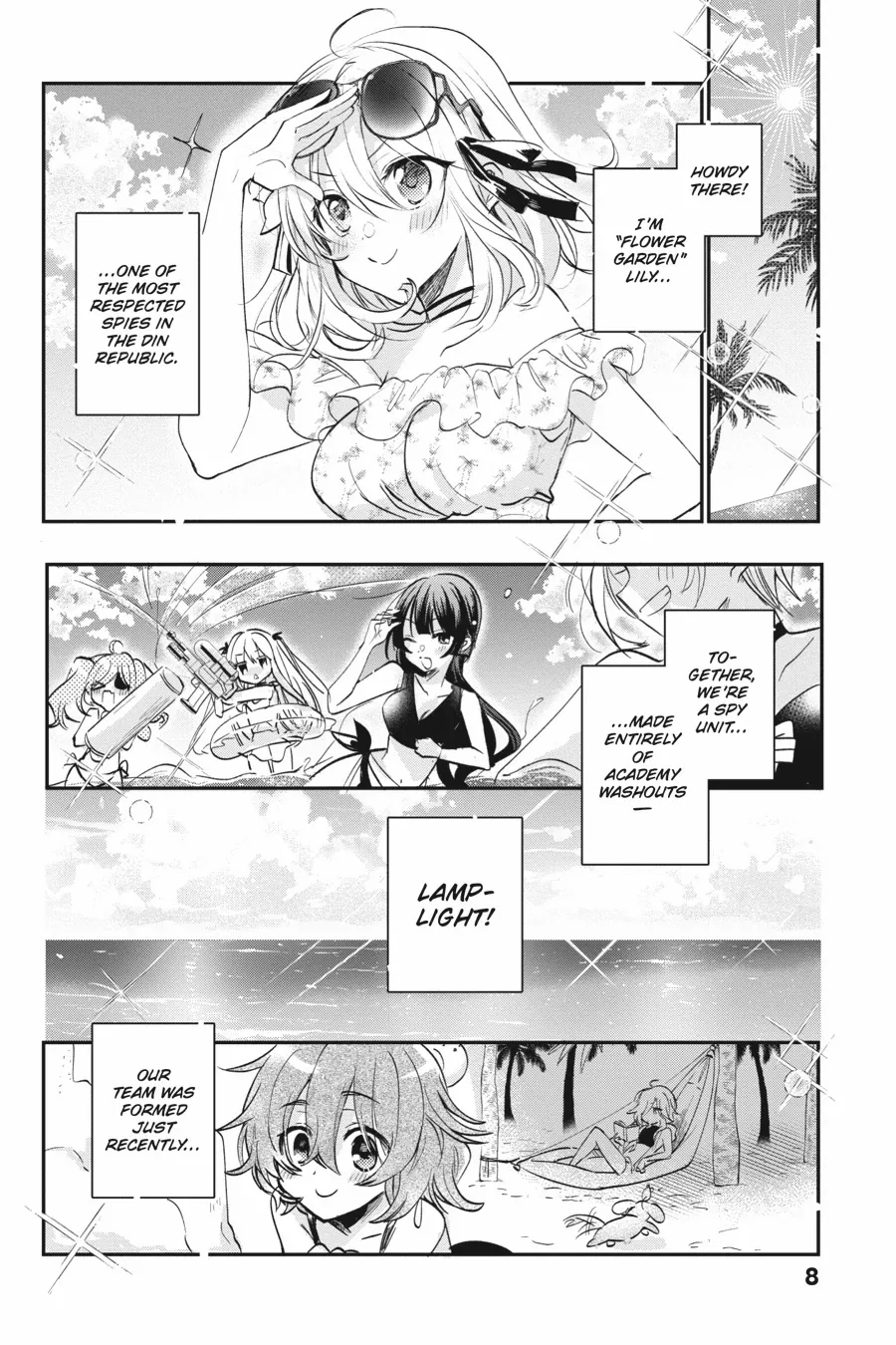 Spy Classroom 2nd Period: Daughter Dearest Chapter 1 - page 8