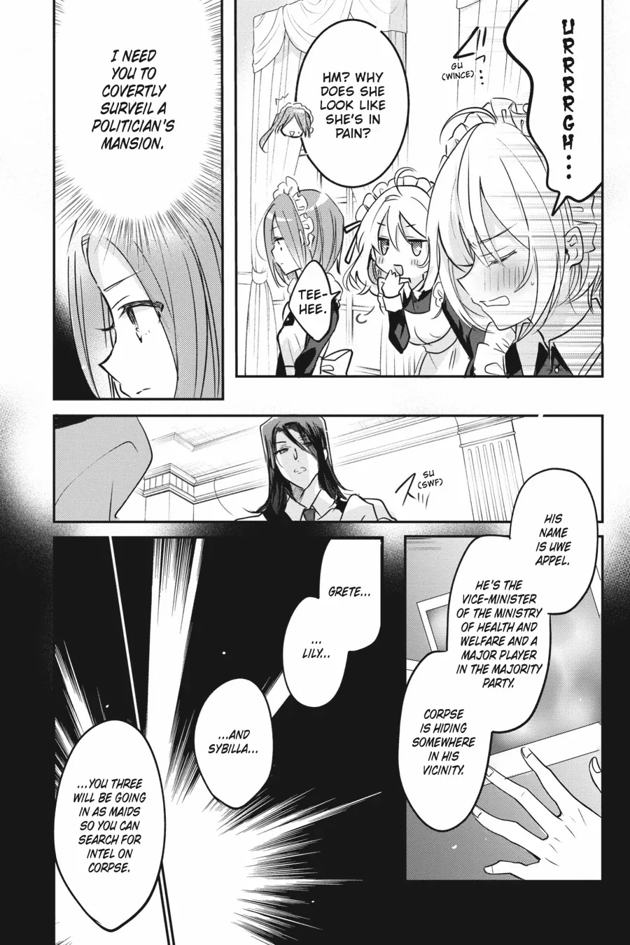 Spy Classroom 2nd Period: Daughter Dearest Chapter 4 - page 11