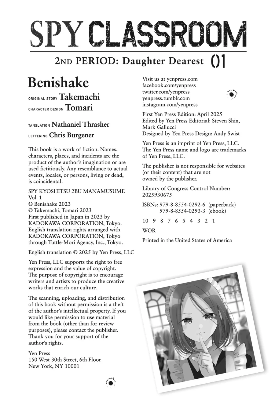 Spy Classroom 2nd Period: Daughter Dearest Chapter 7 - page 29