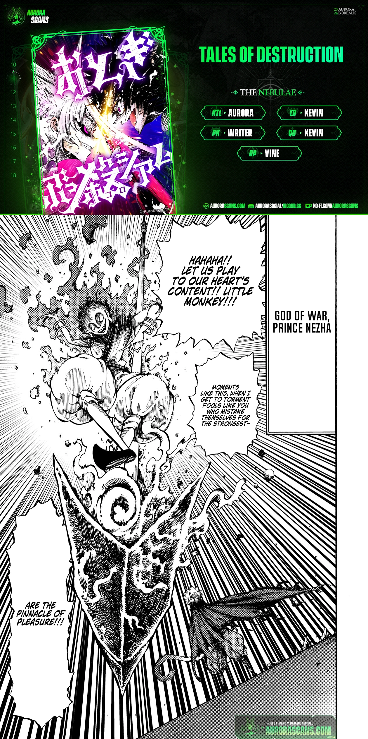 Tales of Destruction Chapter 11 - page 1