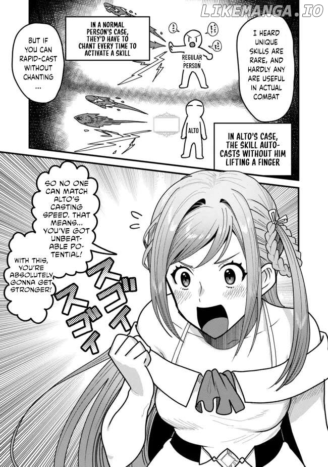 Zen Jidou Mahou [Auto Magic] no Cost Performance Musou "Seichou Speed ga Chou Osoi" to Tsuihou Sareta ga, Houchishite mo Keikenchi ga Atsumaru Mitai Desu Chapter 3.1 - page 3