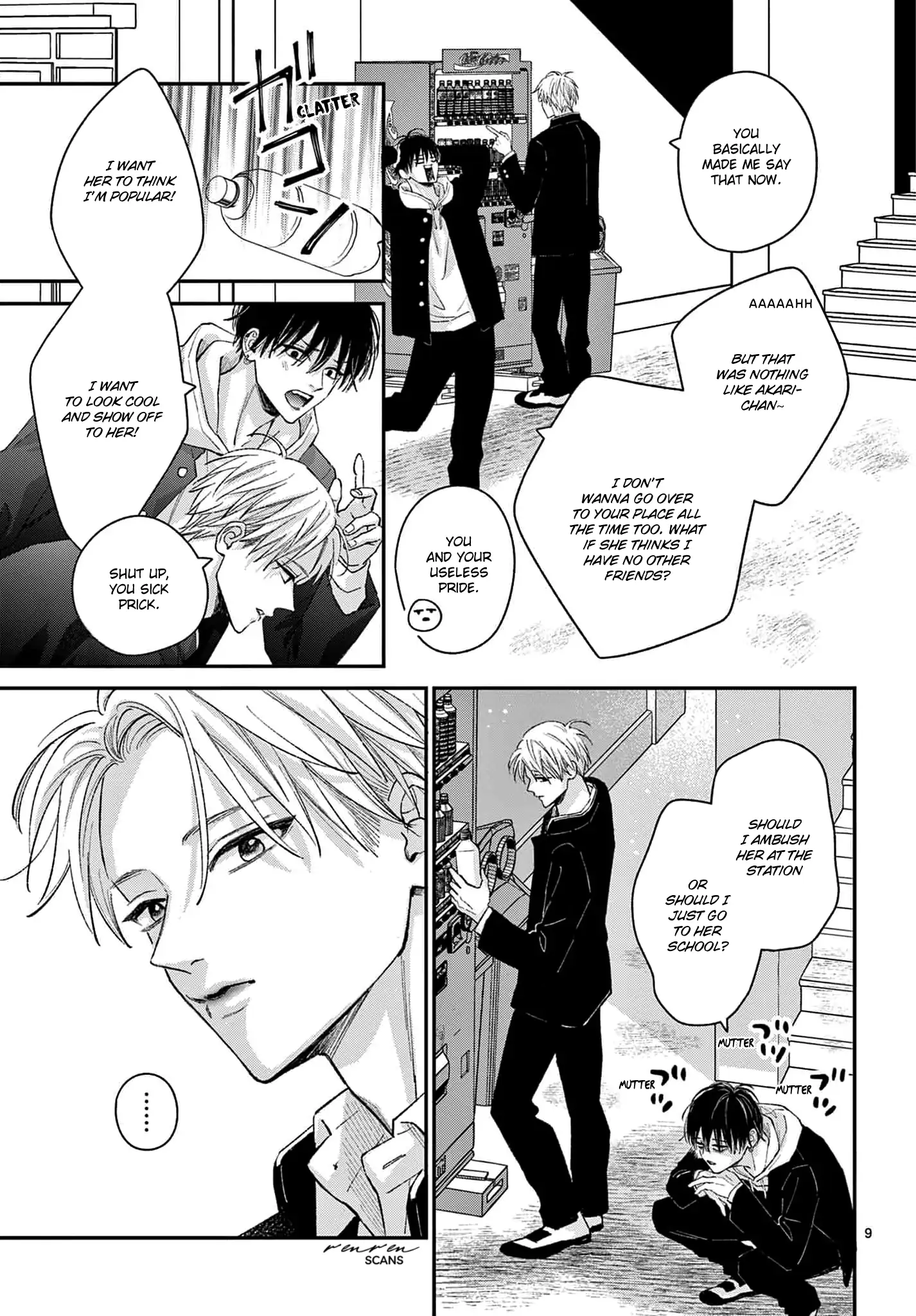 Suki tte ienakute shinu! Chapter 3 - page 9