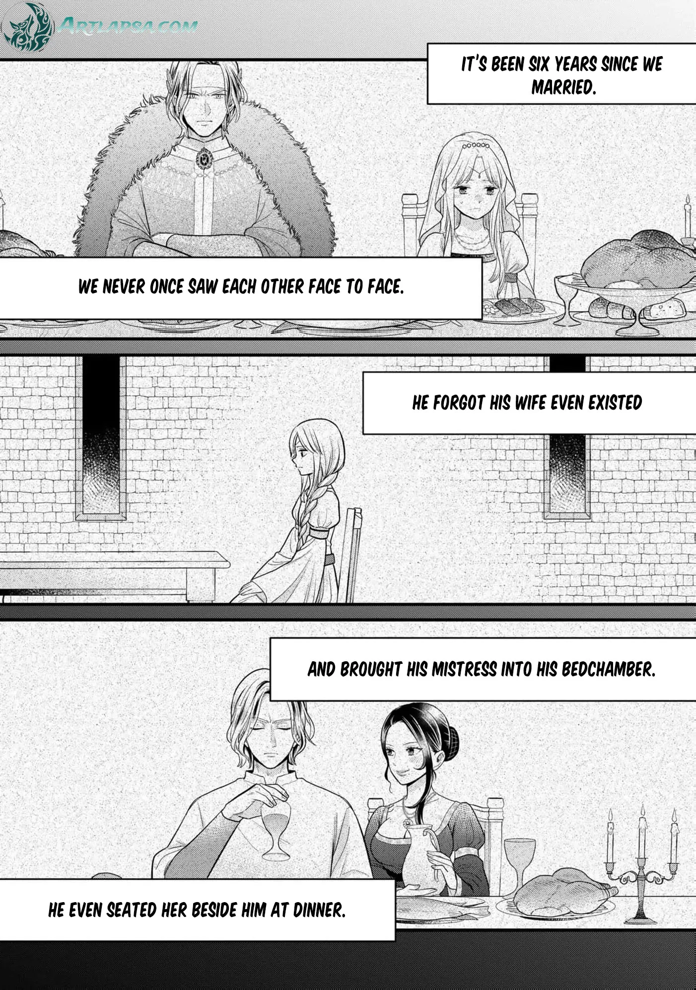 A Queen's Pride: I Shall Never Share His Bed Chapter 1 - page 6