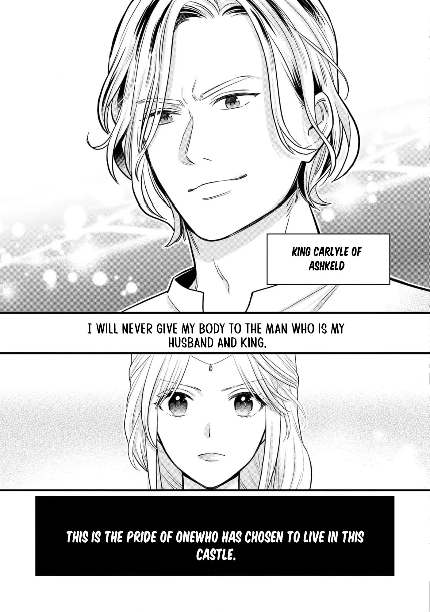 A Queen's Pride: I Shall Never Share His Bed Chapter 1 - page 7