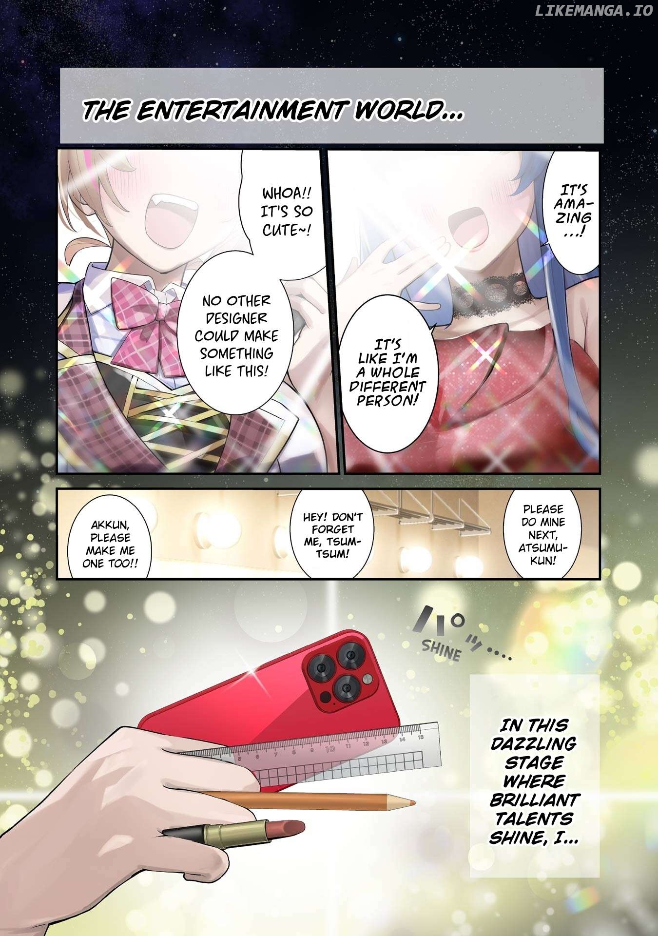 Urakata de Support Shiteta Geinou Ikka wo Tsuihousareta Boku wa, Futsuu no Seishun wo Ouka Shitai. Chapter 1 - page 2