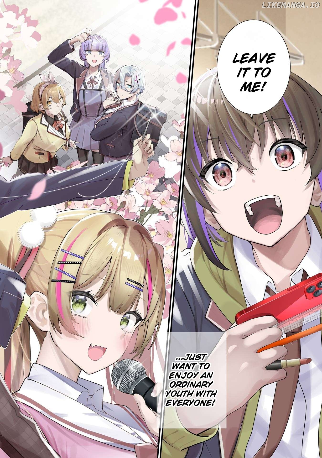 Urakata de Support Shiteta Geinou Ikka wo Tsuihousareta Boku wa, Futsuu no Seishun wo Ouka Shitai. Chapter 1 - page 3