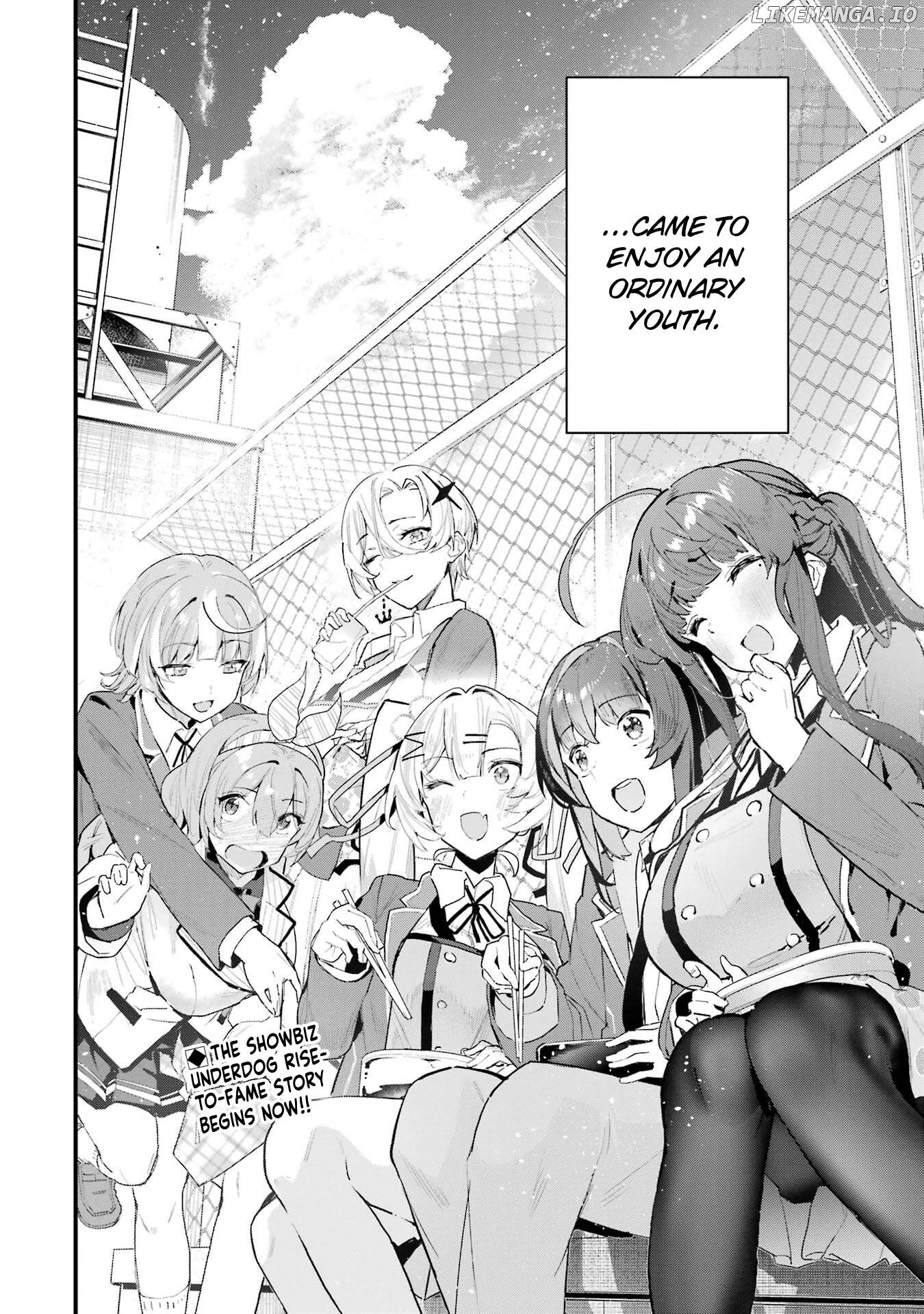 Urakata de Support Shiteta Geinou Ikka wo Tsuihousareta Boku wa, Futsuu no Seishun wo Ouka Shitai. Chapter 1 - page 32