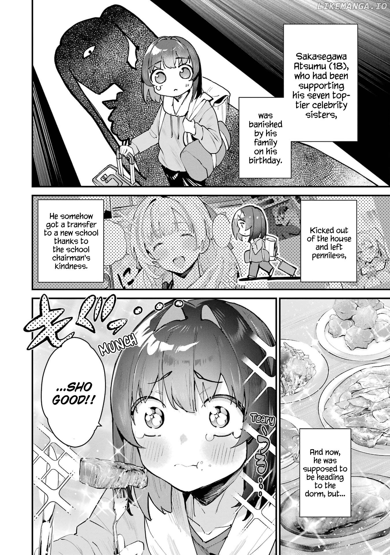 Urakata de Support Shiteta Geinou Ikka wo Tsuihousareta Boku wa, Futsuu no Seishun wo Ouka Shitai. Chapter 4 - page 2