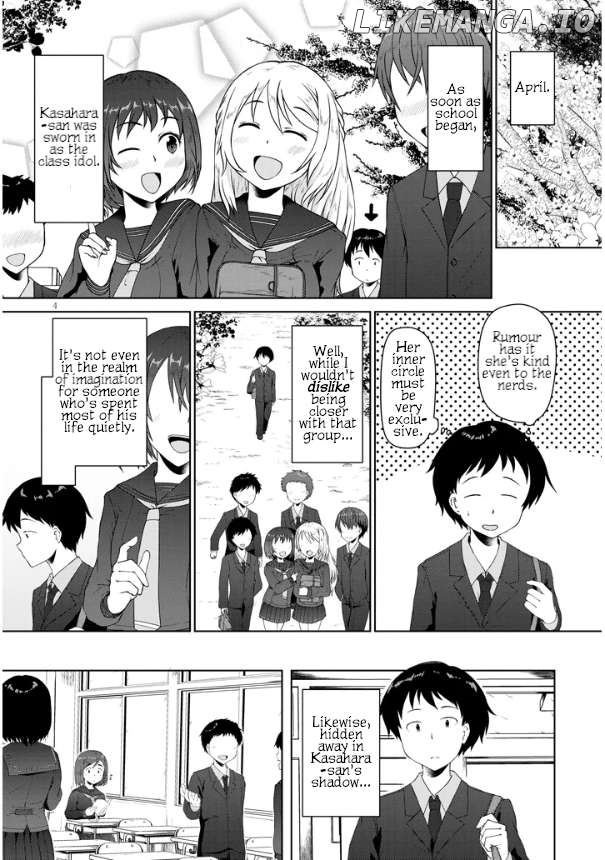 Jimiko na Mitsuba-san ga Boku wo Yuuwaku Suru Chapter 1 - page 4
