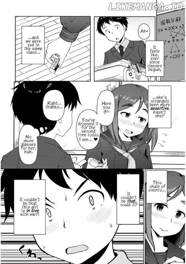 Jimiko na Mitsuba-san ga Boku wo Yuuwaku Suru Chapter 1 - page 6