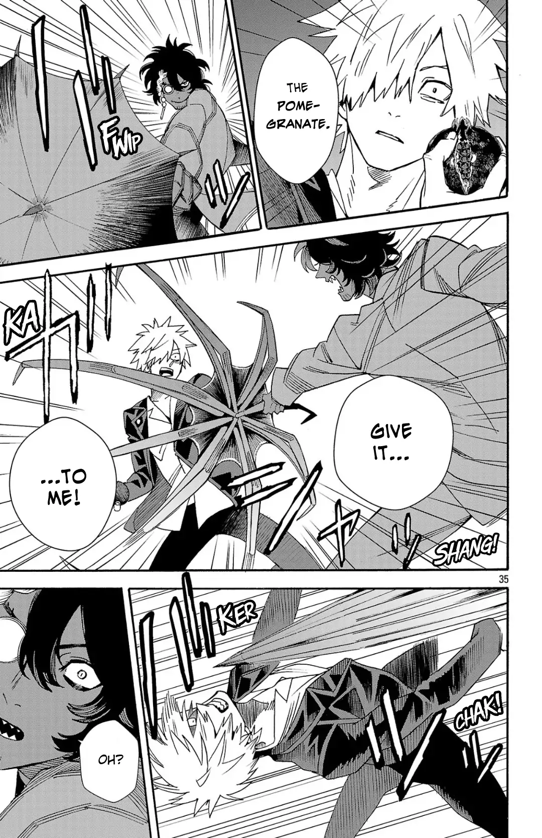 Meiou no Zakuro Chapter 1 - page 35