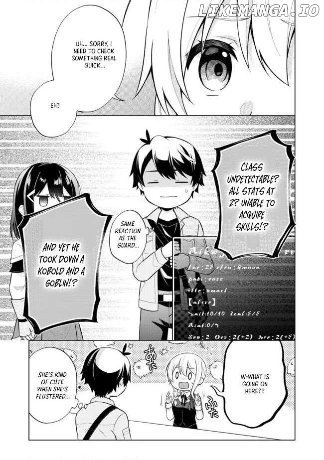 Skill? Nee Yo Sonna mon! - Fuguusha-tachi no Sainou Kaika Chapter 3.1 - page 5