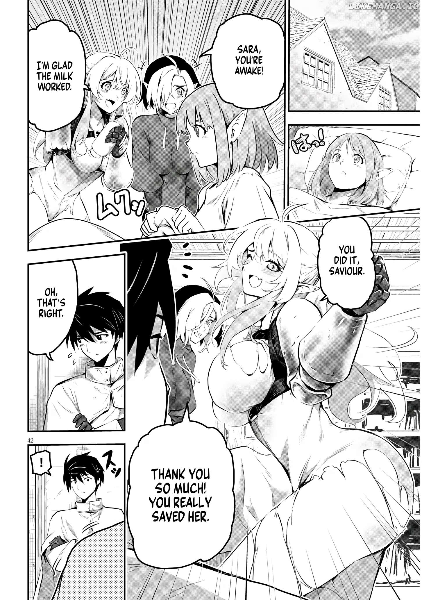 Milk-shibori Hunter no Isekai Sakunyuuki ~Nouka no Saenai Otoko ga Arayuru Shuzoku no Chiku-B o Moteasobi-toriko ni Suru~ Chapter 1.2 - page 20