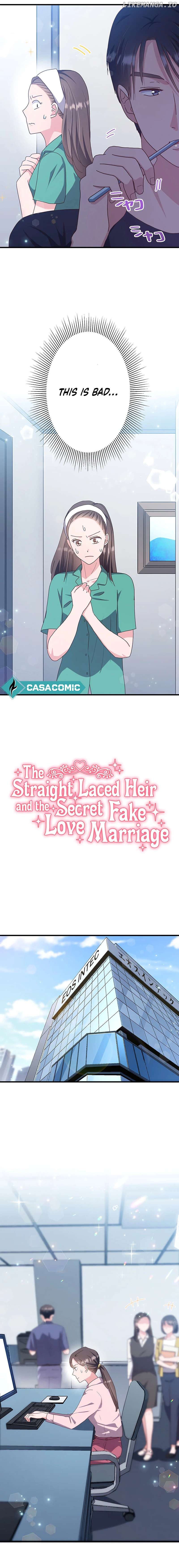 The Straight Laced Heir and the Secret Fake Love Marriage Chapter 23 - page 4