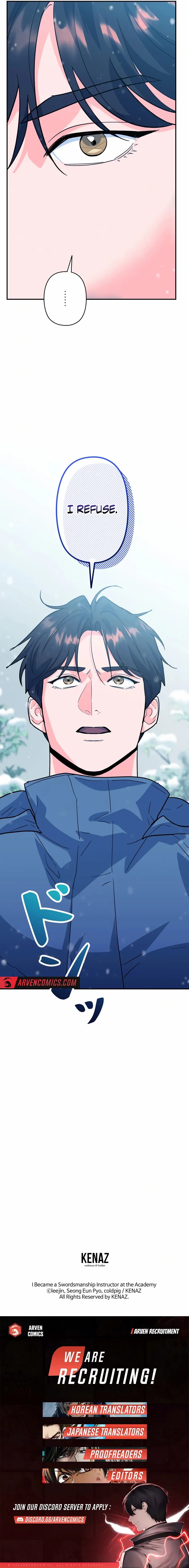 The Swordsmanship Instructor at the Academy Chapter 4 - page 21