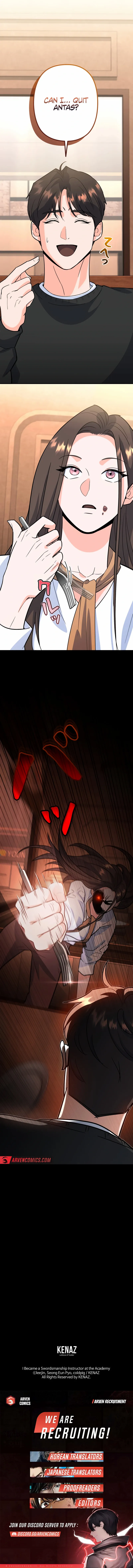 The Swordsmanship Instructor at the Academy Chapter 6 - page 22