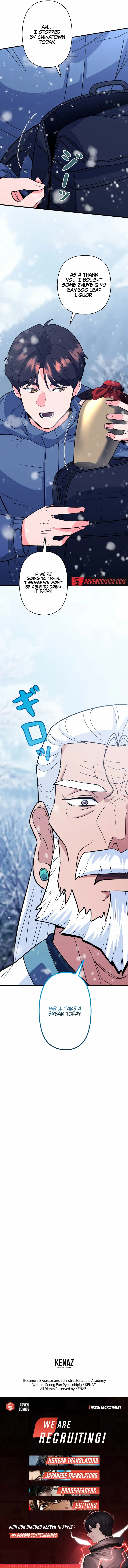 The Swordsmanship Instructor at the Academy Chapter 8 - page 23