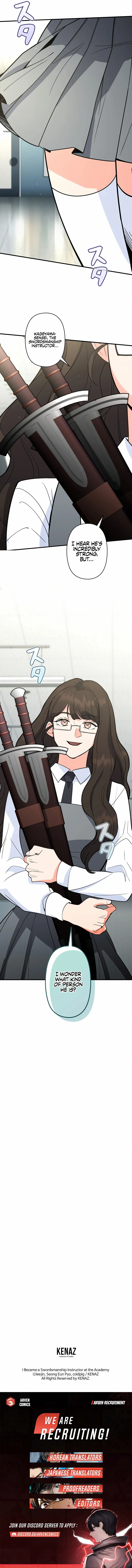 The Swordsmanship Instructor at the Academy Chapter 9 - page 21
