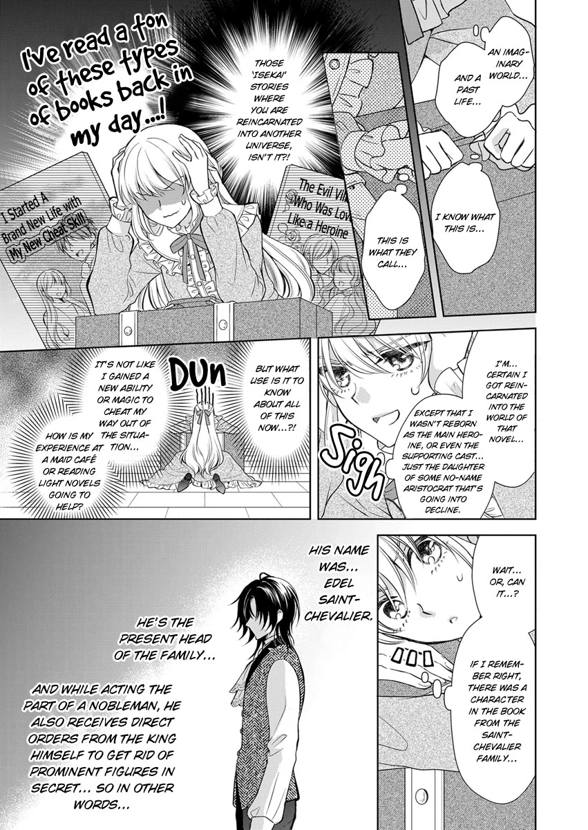 I Reincarnated as the Daughter of an Aristocrat, but Became a Maid for an Assassin Instead: And Apparently I Have a Death Flag Already Chapter 1 - page 9