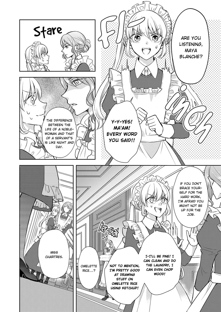 I Reincarnated as the Daughter of an Aristocrat, but Became a Maid for an Assassin Instead: And Apparently I Have a Death Flag Already Chapter 1 - page 14