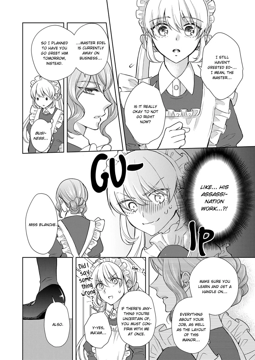 I Reincarnated as the Daughter of an Aristocrat, but Became a Maid for an Assassin Instead: And Apparently I Have a Death Flag Already Chapter 1 - page 16