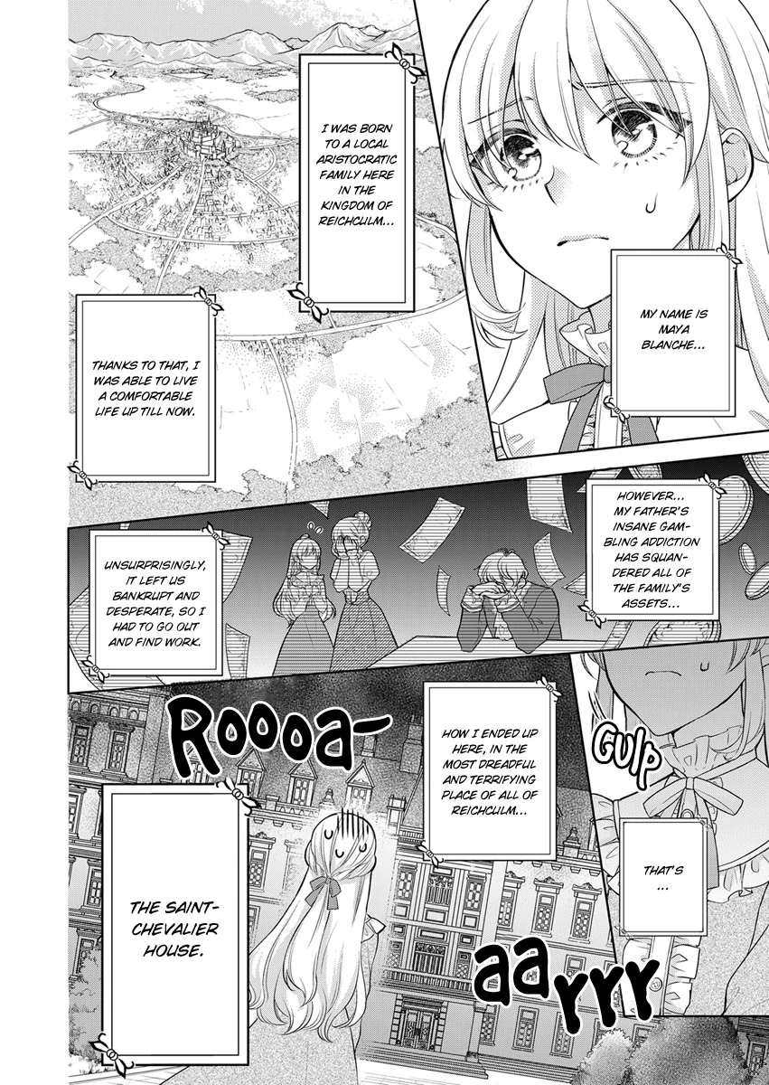 I Reincarnated as the Daughter of an Aristocrat, but Became a Maid for an Assassin Instead: And Apparently I Have a Death Flag Already Chapter 1 - page 4