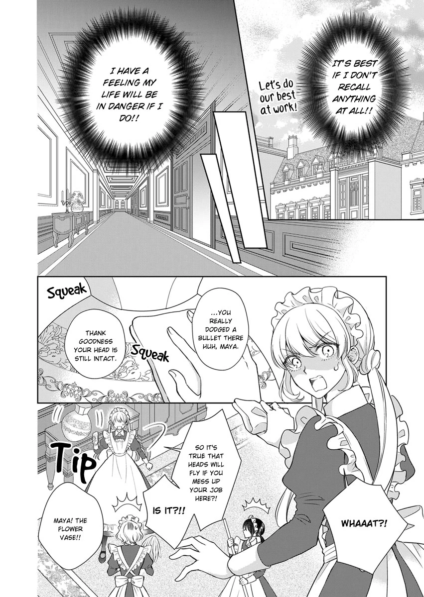 I Reincarnated as the Daughter of an Aristocrat, but Became a Maid for an Assassin Instead: And Apparently I Have a Death Flag Already Chapter 2 - page 8