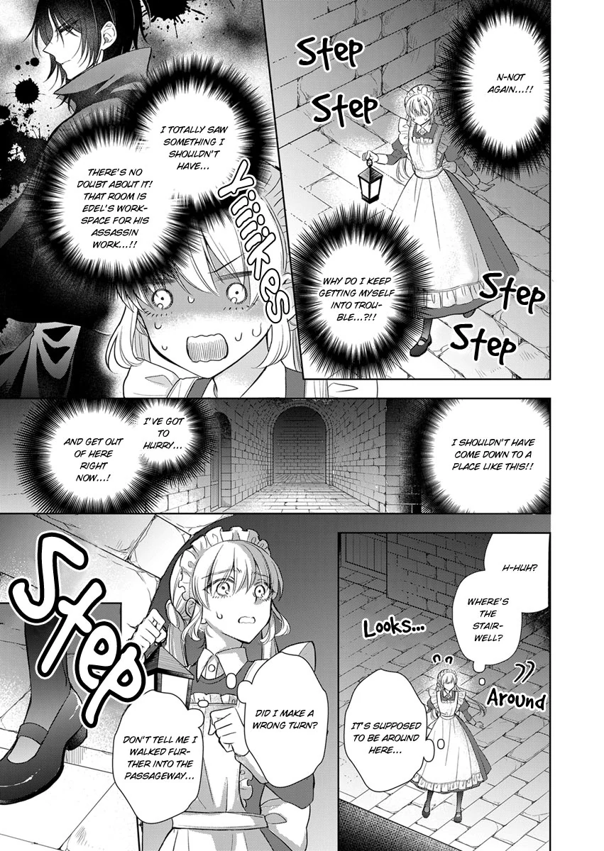 I Reincarnated as the Daughter of an Aristocrat, but Became a Maid for an Assassin Instead: And Apparently I Have a Death Flag Already Chapter 3 - page 23