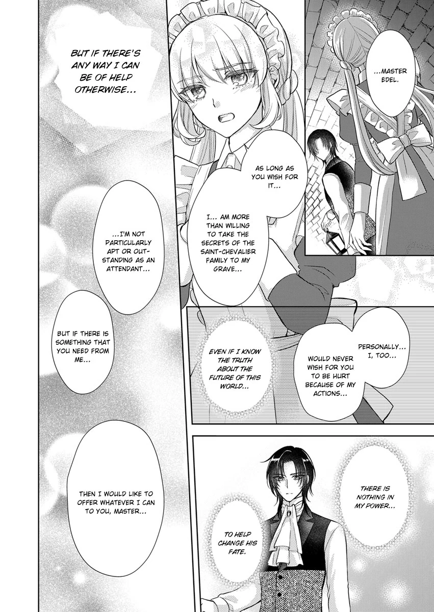 I Reincarnated as the Daughter of an Aristocrat, but Became a Maid for an Assassin Instead: And Apparently I Have a Death Flag Already Chapter 4 - page 20