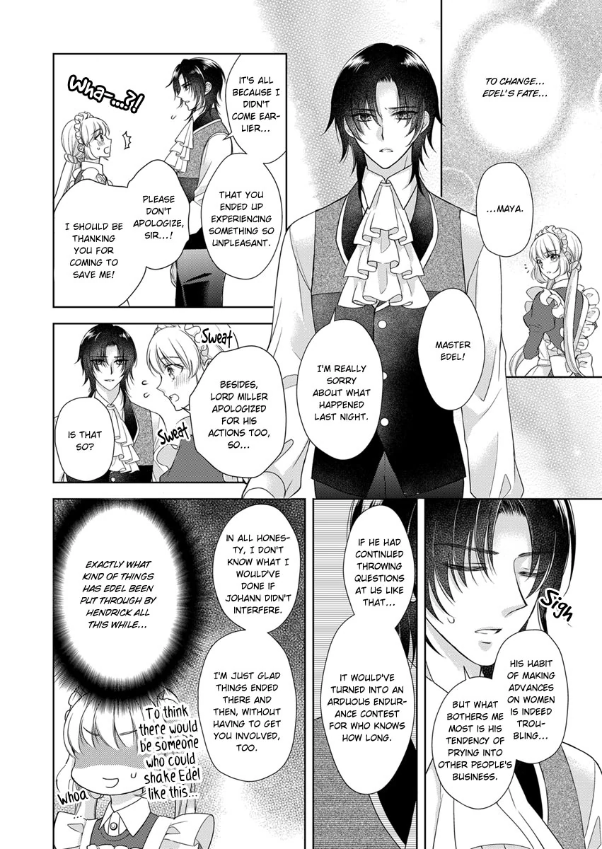 I Reincarnated as the Daughter of an Aristocrat, but Became a Maid for an Assassin Instead: And Apparently I Have a Death Flag Already Chapter 6 - page 24