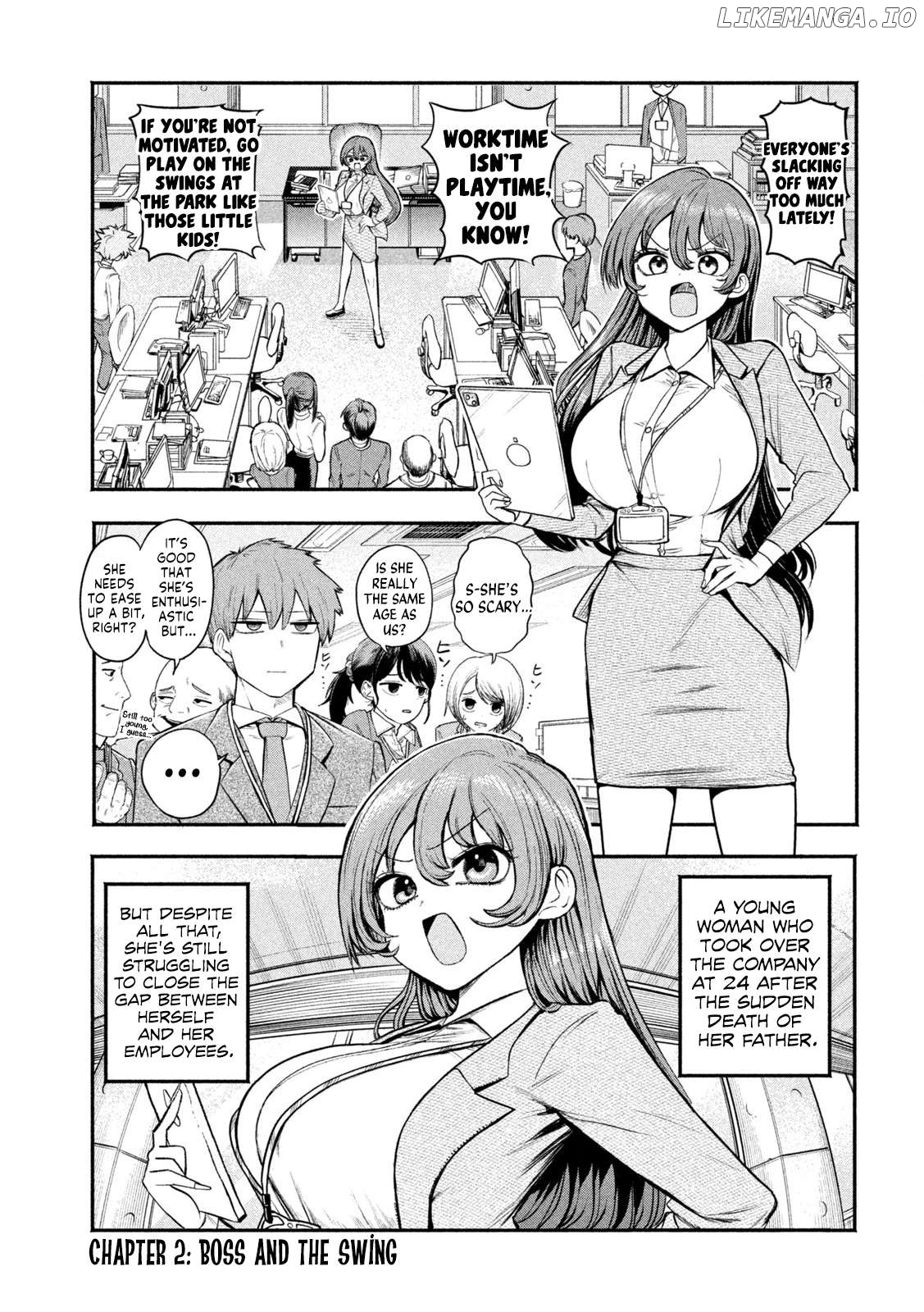Sachou to Sake to Hoshi Chapter 2 - page 1