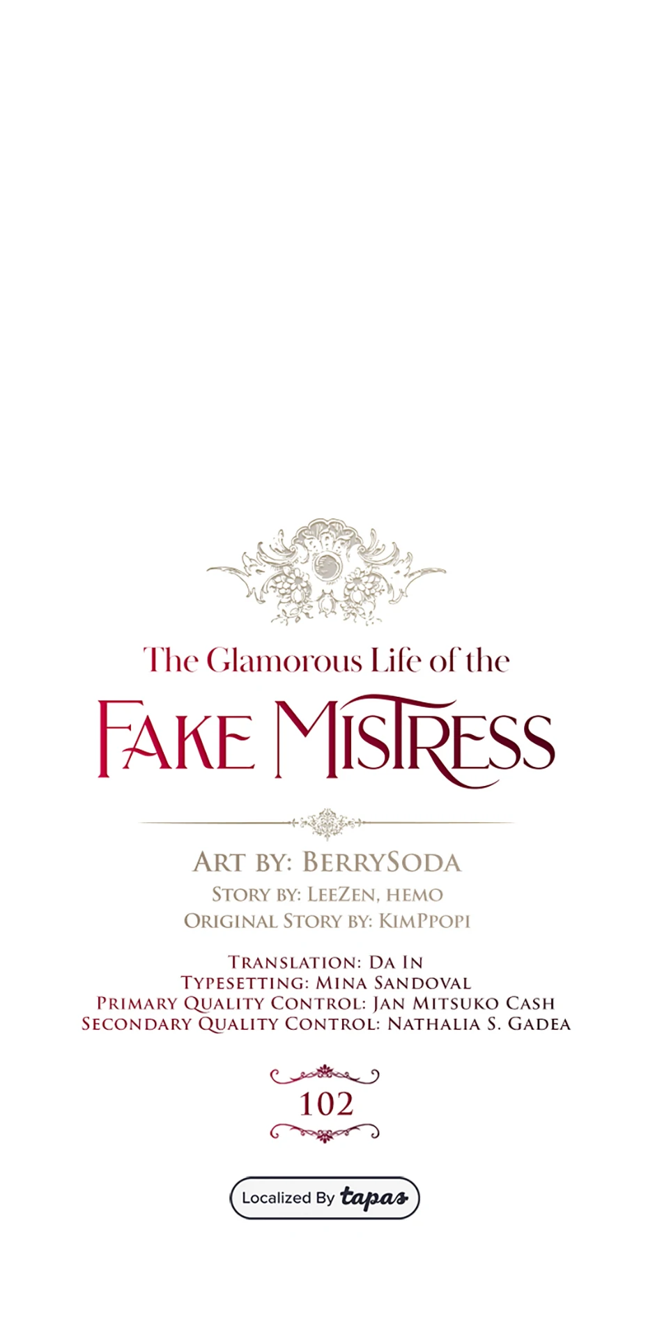 The Glamorous Life of the Fake Mistress Chapter 102 - page 34