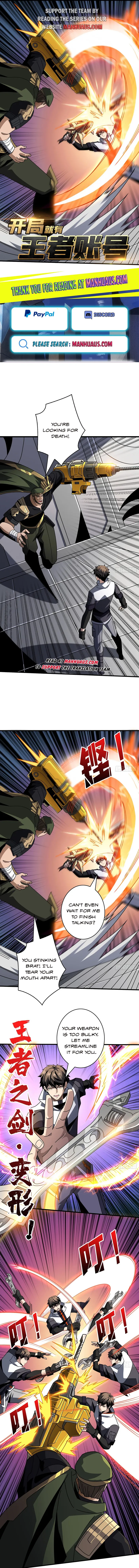 It Starts with a kingpin account Chapter 459 - page 1