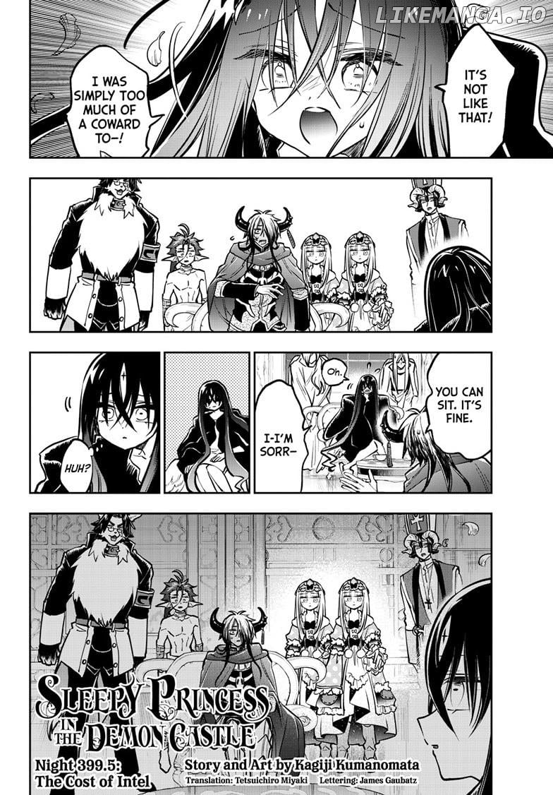 Maou-jou de Oyasumi Chapter 399.5 - page 4
