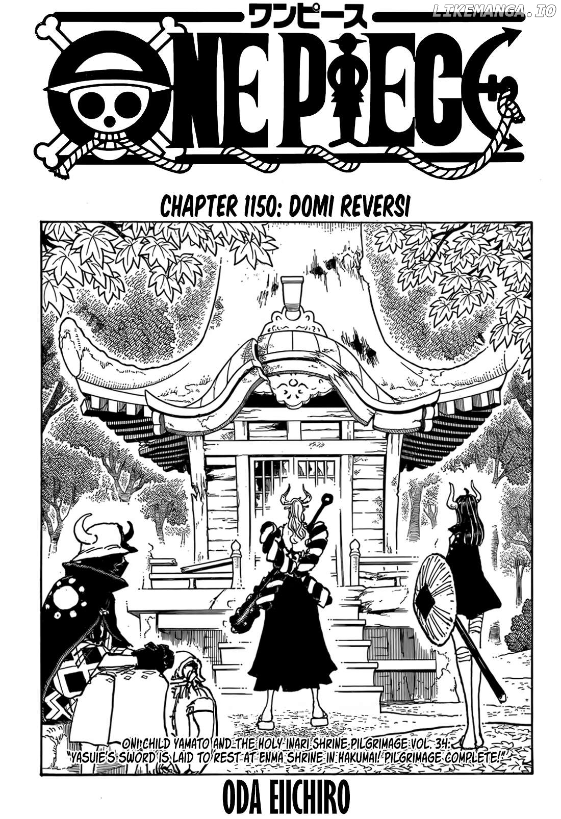 One Piece Chapter 1150 - page 1