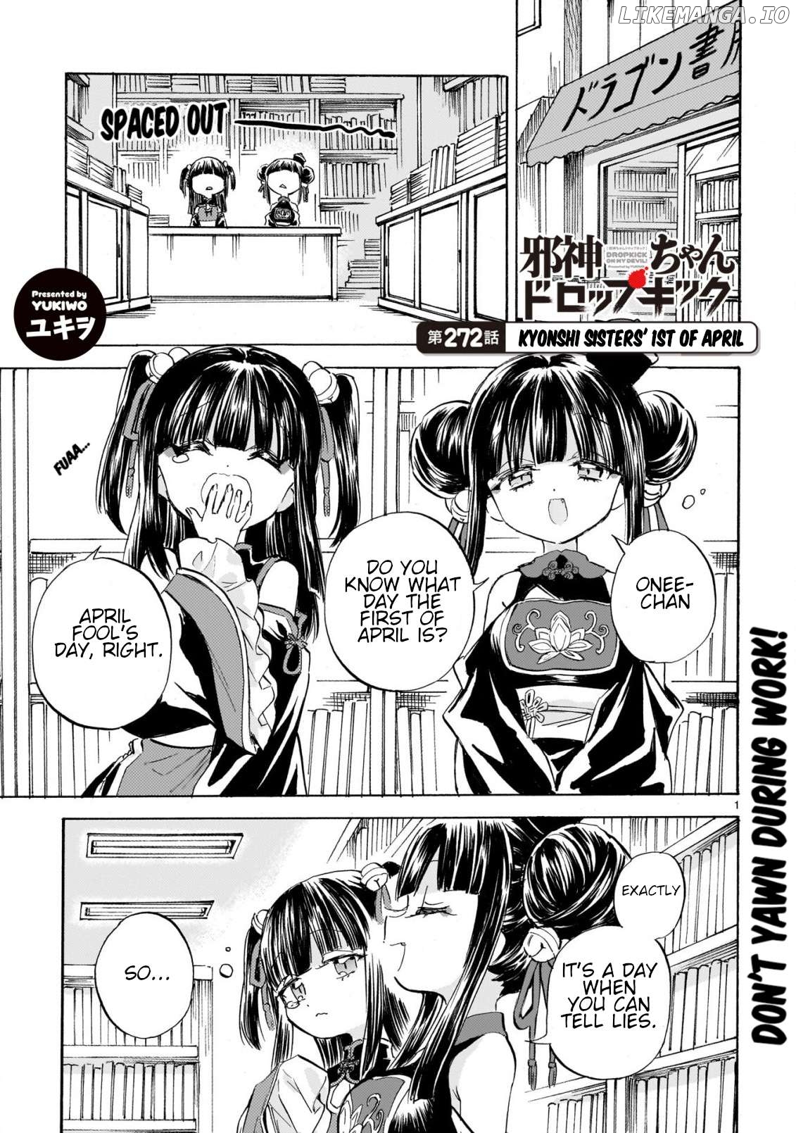 Jashin-chan Dropkick Chapter 277 - page 1