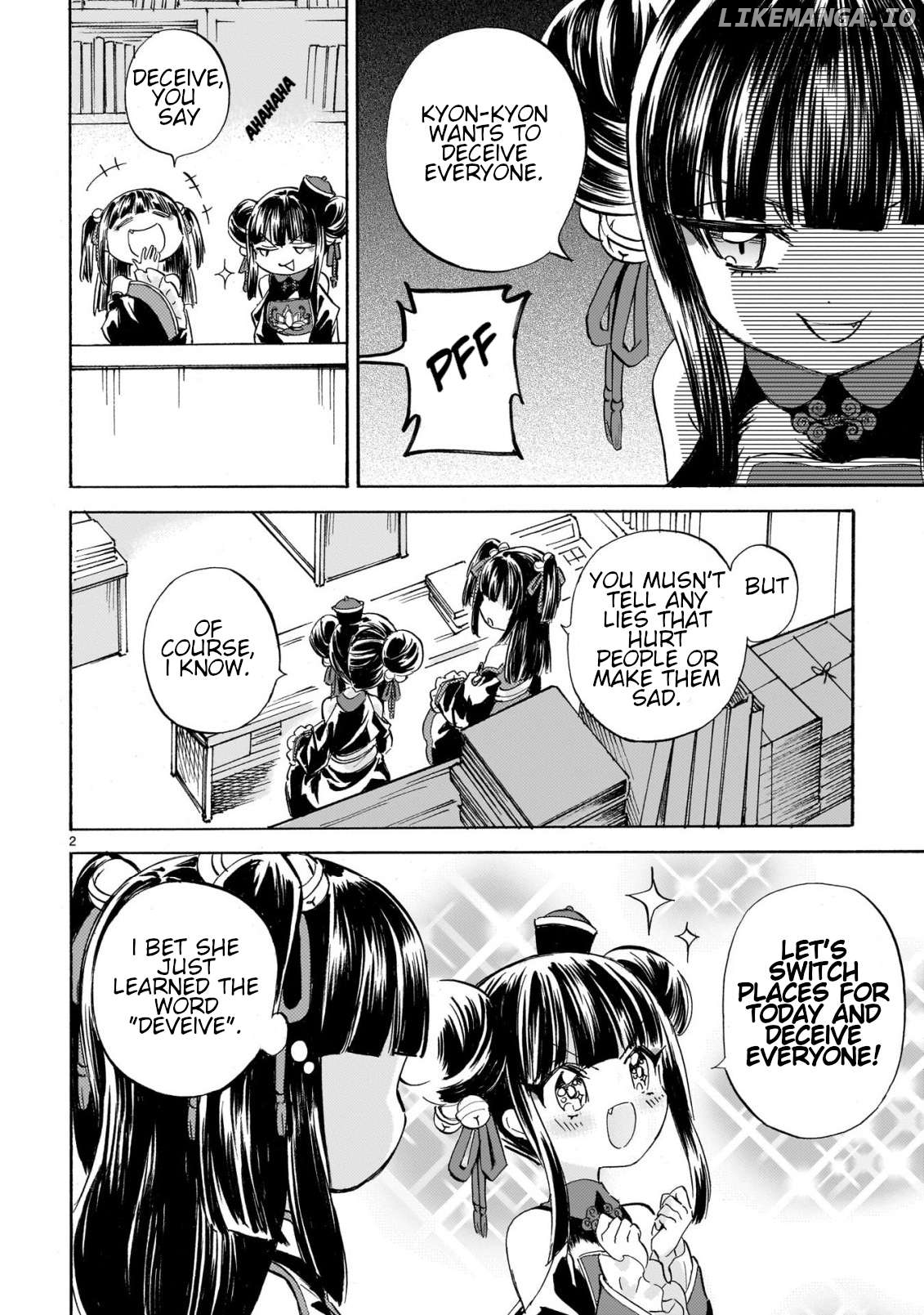 Jashin-chan Dropkick Chapter 277 - page 2