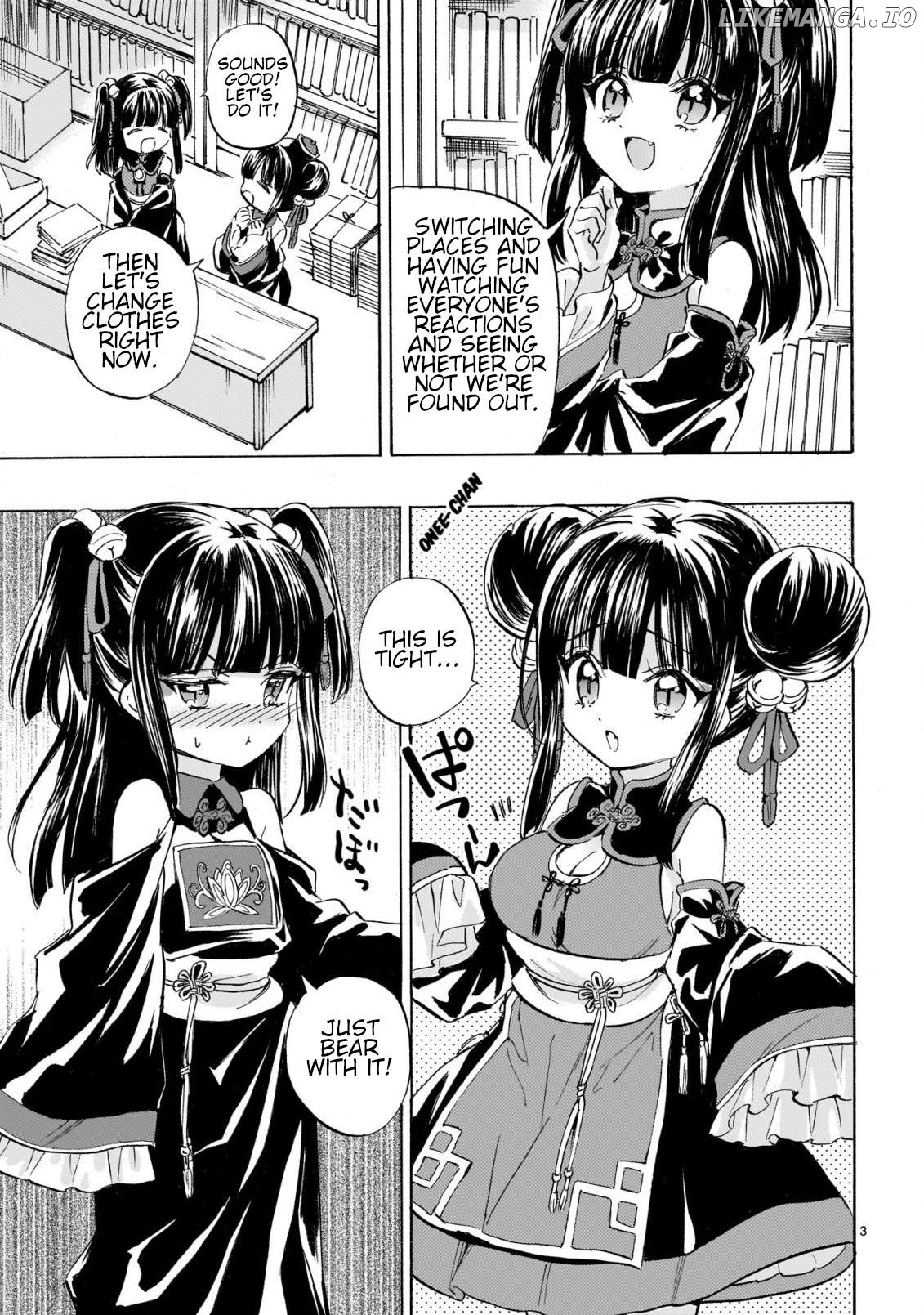 Jashin-chan Dropkick Chapter 277 - page 3
